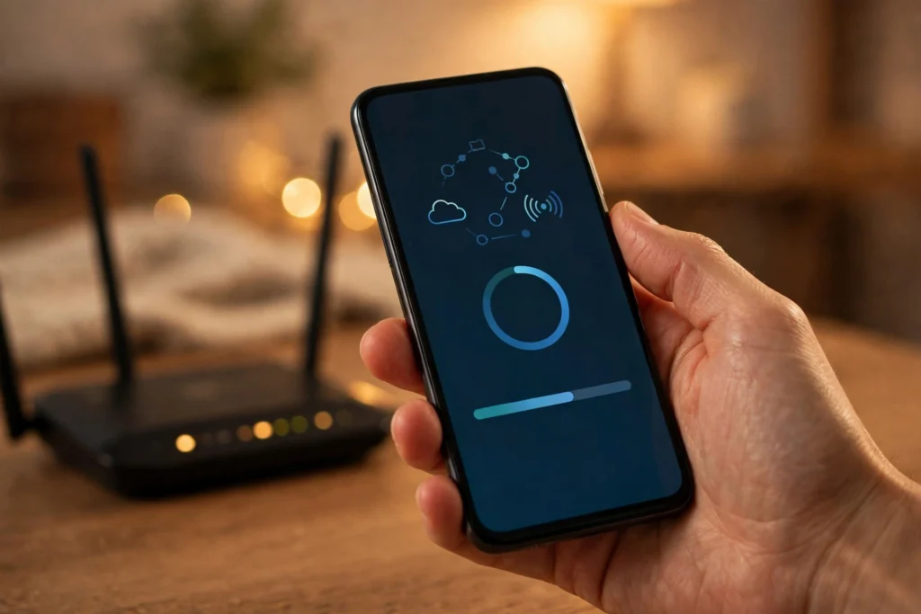 Activating an Xfinity gateway using the Xfinity app on a smartphone